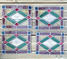 Vintage french stained d'occasion  Roujan