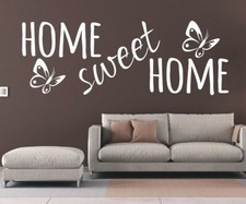 Wandtattoo spruch home gebraucht kaufen  Wilster