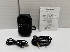 Rádio portátil AM FM, rádio de bolso pessoal recarregável com melhor recepção, longo, usado comprar usado  Enviando para Brazil