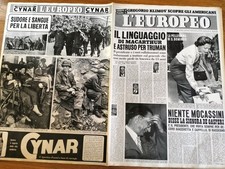 Europe 1950 mario usato  Italia