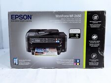 Impressora multifuncional Epson WorkForce WF-2650 sem fio colorida jato de tinta scanner, usado comprar usado  Enviando para Brazil