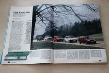 Auto Motor Sport AMS 10/1987 Fiat Uno Fire mit 44PS besser als...? comprar usado  Enviando para Brazil