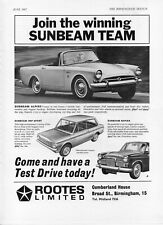 Sunbeam alpine sports for sale  WOLVERHAMPTON