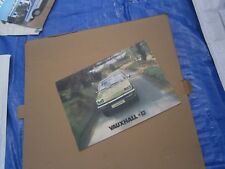 Catalogue pub auto prospectus voiture Vauxhall chevette comprar usado  Enviando para Brazil