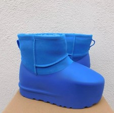 Mini bota moldada bombeada clássica azul céu grande UK7 EU41 US8 comprar usado  Enviando para Brazil