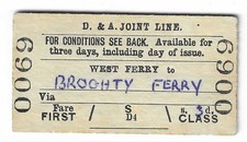 Railway tickets scotland for sale  CRAIGAVON
