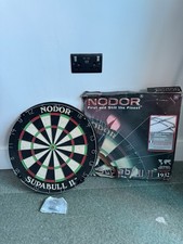 Nodor supabull dartboard for sale  BIRMINGHAM