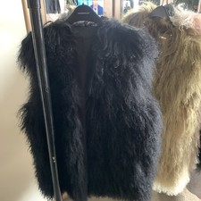 Mongolian fur gilet for sale  MIDDLESBROUGH