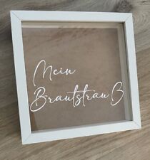 Bilderrahmen 25x25 brautstrau� gebraucht kaufen  Aachen