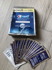 Kit de blanqueamiento dental Crest 3D blanco efectos profesionales Whitestrips - 19 unidades segunda mano  Embacar hacia Mexico