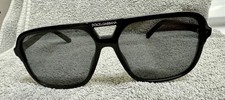 Usado, Óculos de sol polarizado Dolce & Gabbana (DG4354 193481) - Masculino preto quadrado 61 mm comprar usado  Enviando para Brazil