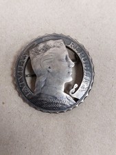 Brosche silbermünze lettland gebraucht kaufen  Oppenheim