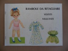 Album bambole ritagliare usato  Torino