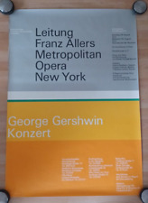 Din poster gershwin gebraucht kaufen  Deutschland