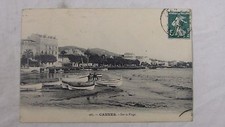 Cpa cannes plage d'occasion  Clichy