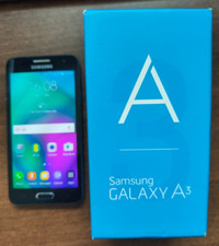 Smartphone Android in a box Samsung Galaxy A3 preto meia-noite EE bloqueado 16GB 4.5" comprar usado  Enviando para Brazil