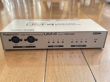 Roland ED UM-4 USB MIDI Interface Super MPU64 Lixo Não Testado Japão Sem Cabo, usado comprar usado  Enviando para Brazil