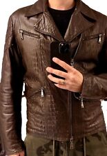 Versace jeans lederjacke gebraucht kaufen  Frankfurt am Main