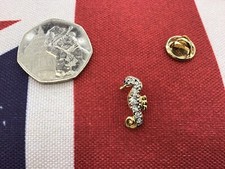 Seahorse pin badge for sale  GAINSBOROUGH