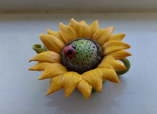 Sunflower teapot ornament for sale  BELFAST