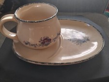 Tigela e prato de sopa esplendor floral festa casa e jardim 2004 comprar usado  Enviando para Brazil