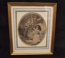 Ancien petit tableau d'occasion  France