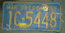 Metal tag 1956 for sale  Caldwell