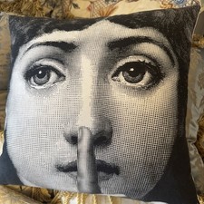 Fornasetti pillow luciano for sale  Shipping to United Kingdom