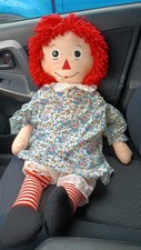 Boneca vintage original Raggedy Ann Knickerbocker década de 1970 36" I love You grande grande grande comprar usado  Enviando para Brazil