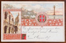 Cartolina militare legione usato  Salizzole