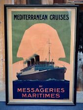 Affiche publicitaire croisièr d'occasion  Seclin