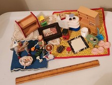 Lot vintage dollhouse for sale  La Salle