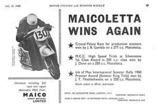 1960 motor cycle for sale  SIDCUP