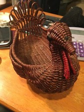 Turkey basket wicker for sale  Franklin