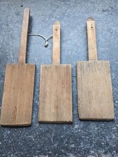Vintage wooden butter for sale  MACHYNLLETH