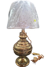 Lampada tavolo artigianale usato  Cortona