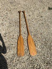 Wooden oars pair for sale  WINCHESTER