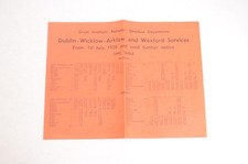Bus timetable handbill for sale  BANBURY