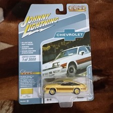 JOHNNY LIGHTNING CLASSIC GOLD 1980 CHEVY MONZA SPYDER PINTURA AMARELA ESCALA 1/64 comprar usado  Enviando para Brazil