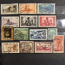 Briefmarken lot saar gebraucht kaufen  Tiefenbach