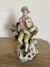 Antique chelsea figurine for sale  BRIDGEND