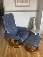 Stunning blue ekornes for sale  DEAL