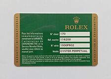 Rolex guarantee warranty usato  Corropoli