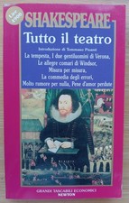 Tutto teatro shakespeare usato  Italia