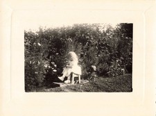Ancienne photographie fillette d'occasion  Nogent-sur-Marne