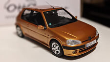 Peugeot 106 Ph.2 S16 gold dorado ottomobile 1/18 muy buen estado, usado comprar usado  Enviando para Brazil