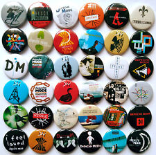 DEPECHE MODE Lot 2 Pins Button Badges Music for the Masses Memento Mori Spirit, usado comprar usado  Enviando para Brazil