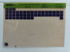 Microfiche mbk catalogue d'occasion  Villers-Cotterêts