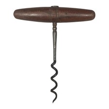 Vintage wooden corkscrew for sale  LITTLEHAMPTON