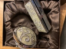 Beautiful jewelled compact for sale  SEVENOAKS